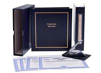 LLC Corporate Kit - Black Binder, Slipcase, Operating Agreement, Membership Certificates, Index Tabs & Metal Seal