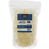 Herb Affair Clear Empty Gelatin Capsules Size 000 - 1000 Count - Holds 800-1600mg- Great for Large Dogs - Works with Most Capsule Fillers – Largest Capsule Size