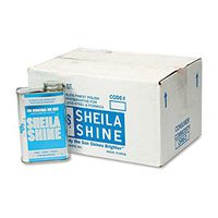 Sheila Shine Stainless Steel Cleaner & Polish, 1 Qt Can (Case of 12)