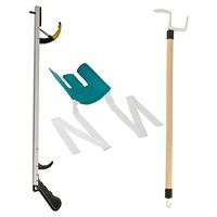 Sammons Preston Assistive Device Kit 4, Includes 26" SPR Reacher, Flexible Sock Aid & 26" Dressing Stick, Adaptive Dressing & Independent Daily Living Aid for Those with Limited Reaching Ability