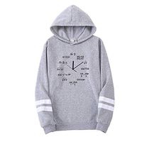 Kiyotoo Fashion Letter Print Casual Crewneck Loose Hoodie Sweatshirts Vintage Print Long Sleeve for Men