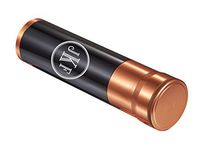 Personalized Visol Carlos Jr. 3-Cigar Travel Humidor - Free Engraving (Roman Monogram)