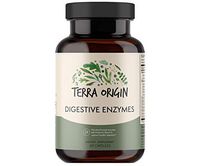 Digestive Enzyme Capsules - Microbial-Based Enzymes with Probiotic Blend, 2.25 Billion CFU (60 1-Capsule Servings)