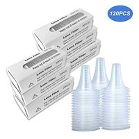 120Pcs Ear Thermometer Probe Covers,Disposable Earmuffs Earcap Replacement Lens Filters Refill Caps for All Braun ThermoScan Models & Other Types of Digital Thermometers BPA Free,FDA Proved