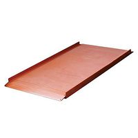 36" x 36" AlumiRamp Landscape Series Solid Wheelchair Ramps - Terracotta