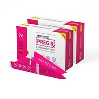 PeeBuddy PregRx Pregnancy Test Kit, HCG UV Sterlized Strips Integrated into The Funnel - Just Pee and See | No Dropper or Container Required - 6 Test Strips for Reliable and Quick Early Detection