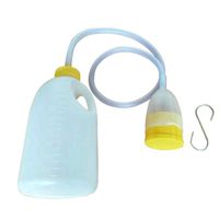 LSY@ Urinal, Old Man With Lid Belt Tube Portable Urinal For Men Indoor Chamber Pot Bed Sick Patient Urine Medical Urine Collector Car Urinal Pot White Thicken Travel Camping Potty Child Hook Up Urinal