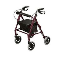 Reliamed - Rollator, Soft Seat, Burgundy