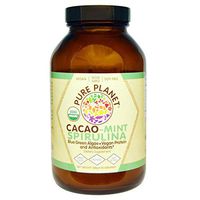 Organic Choco Mint Spirulina 30 Servings Pure Planet Products 188 g Powder