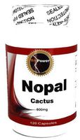 Nopal Cactus 600 Mg # 120 Capsules - Supports Healthy Glucose Levels - Appetitie Suppressant