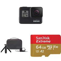 GoPro HERO7 Black + Travel Kit + (1) microSD Card