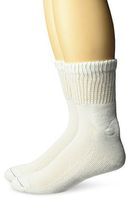 Dr. Scholl's Men's Diabetes and Circulatory Odor Resistant Ankle Sock-2 Pairs, White, X-Large