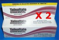 Anti-fungal Cream, Tolnaftate 1% (Compare to Tinactin), .5 Oz. (2 Package Value Bundle)