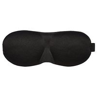 Blackout Eye Mask 3 Piece Sleep Mask for Men and Women 3D Sleeping Eyeshade Blindfold Travel Eyewear Mask For Rest (Black)