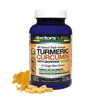 Turmeric Curcumin with Bioperine 1510 Milligrams by Doctors Nutra Nutraceuticals - Plus Ginger Extract with 95 Percent Standardized Curcuminoids - Natural Anti-Inflammatory - Pain Relief and Joint Aid