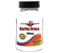 Barley Grass 500mg * 200 Capsules 100% Natural - by EarhNaturalSupplements