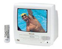 Panasonic PV-C1331W 13-Inch TV/VCR Combo , White