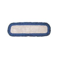 Microworks 2506-MFVM-24-DZ Microfiber Dust Mop with Velcro Back, 24", Blue/Gray (Pack of 12)
