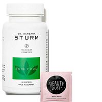 Dr. Barbara Sturm Skin Food 60 Vegan Capsules! Japanese Knotweed Root Extract is Rich in The Anti-Aging Compound Resveratrol and Antioxidants! Improves Smoother, Softer and Healthy Glow! (Skin Food)