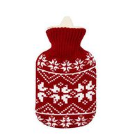 Radorock Hot Water Bottle with Plush Cover, Winter Portable Insulation Bag Hand Warmer, Good for Pain Relief, Heat Therapy, Cold Therapy