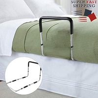 Medical Bed Assist Handle Bed Grab Rails for Elderly Adults 4-Level Height-Adjustable Safety Frame Rail Non-Slip Hand Grip