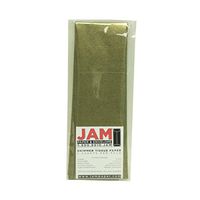 JAM PAPER Shimmer Tissue Paper - Antique Brass Gold - 3 Sheets/Pack