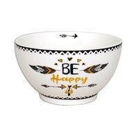 Be Happy Porcelain Bowl 480 ml