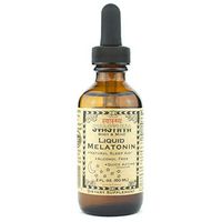 SVASTHYA BODY & MIND Liquid Melatonin - Natural Sleep Aid, Reduces Anxiety & Prevents Migraines - Alcohol Free for Adult and Children, Made in The USA GMP, 2 oz