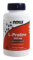 L-Proline 500 mg - 120 Veg Capsules by NOW