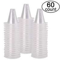 60 Count Ear Thermometer Probe Disposable Covers/Refill Caps/Lens Filters for All Braun ThermoScan Models and Other Types of Digital Thermometers Disposable Replacement Covers (60)