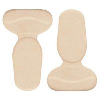 Heel Cushion Inserts,2 Pairs Reusable Soft Silicone Self-Adhesive Back Heel Cushion Insoles for Women, Back of Heel Protector