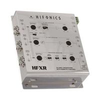 Hifonics Hfxr Active Crossover 2/4 Channel 2/3 Way W/ Remote Bass Control