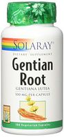 Solaray Gentian Root Vegetarian 500 mg VCapsules, 100 Count