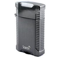 Scorch Torch Orion Double Jet Flame Flip Top Cigar Torch Lighter (Gunmetal)