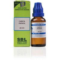 SBL Carica Papaya 30 CH (30ml) for Enlarged Liver & Spleen, Improves Platelet Count, regulates Menses