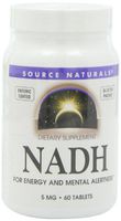 Source Naturals NADH 5mg, 60 Tablets
