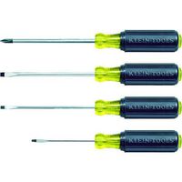 Klein Tools Screwdriver Set, Mini Slotted and Phillips, Black, 4-Piece  - 85484