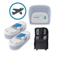 Inogen One G3 Freedom Package for Travel | Two 16 Cell Batteries, External Charger, Rolling Backpack, and Airline Priority Tag Identifier | Oxygen Accessories for Portable Oxygen Concentrator