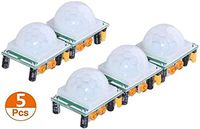 Devbattles Arduino Pir Motion IR Sensor Body Module Infrared 5 Pack HC-SR501 for Arduino
