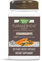 Nature's Way TurmeRich Joint Advanced Trip-Action Joint and Mobility Formula with BioPerine for Turmeric Bioavailability, 60 Plant-Based Capsules, Pack of 2