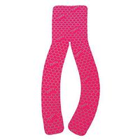 FlexU Pink Kinesiology Tape; Super Saver Pre-Cut Y Shape Strips (40 Strips Pre-Cut to 3"X10"); Hypoallergenic; Therapeutic Recovery Sports Tape