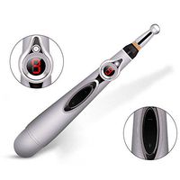 Acupuncture Pen,Electronic Massage Pen,Meridian Energy Pen,Heal Massage Pen Pain Relief Tools,1 x AA Battery (Not Included)