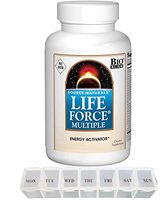 Source Naturals Life Force Multiple Bio Align Energy Activator 120 Tablets (with Daily Pill Organizer)