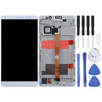 JUNXI Phone case Phone Cover for Huawei Mate 8 LCD Screen and Digitizer Full Assembly with Frame(Black)+Highly Recommended (Color : White)
