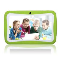 7inch Kids Tablet Google Android 4.4 Quad Core Multi-Touch Screen 8GB Hard Drive Pre-Installed Games and Apps, Google Play Store, Kids Desktop etc Pink (Green)