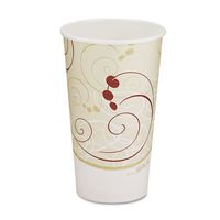 -- Hot Cups, Symphony Design, 16oz, Beige, 1000/Carton