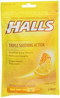 Halls Cough Suppressant/Oral Anesthetic Drops 30 ct