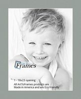 18x23 Sea Foam / Silverpine Custom Mat for Picture Frame with 14x19 opening size (Mat Only, Frame NOT Included)
