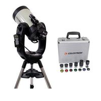 Celestron CPC Deluxe 1100 HD Computerized Telescope - with Deluxe Accessory Kit (5 Plossl Eyepieces, 1.25" Barlow Lens, 1.25" Filter Set, Accessory Carry Case)