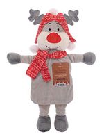 Christmas Design Hot Water Bottle (Reindeer)